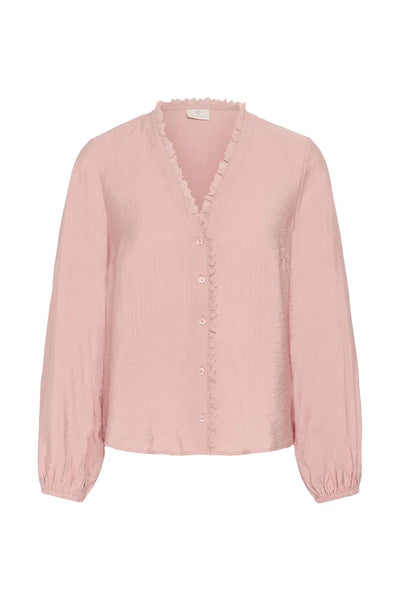 CHEMISE DAISY DENTELLE ROSE