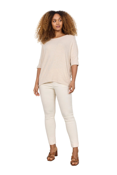 3/4 LOOSE FIT T SHIRT T-Shirt SOYACONCEPT XS Cream 