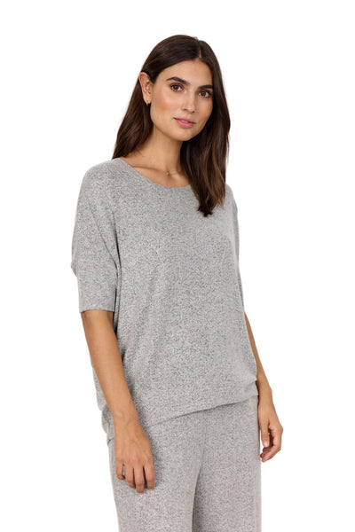 3/4 LOOSE FIT T SHIRT T-Shirt SOYACONCEPT XS Light Grey 