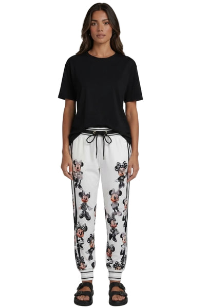 CUTE CHARACTER  ELASTIC WAIST PANT