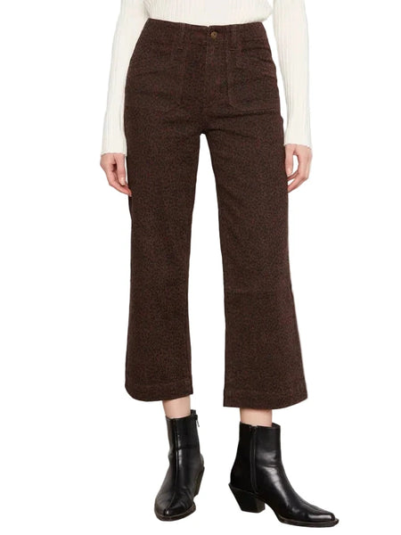 ANIMAL PRINT CROPPED PANT Pant Charlie B 2 Leopard P916 