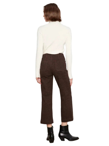 ANIMAL PRINT CROPPED PANT Pant Charlie B 