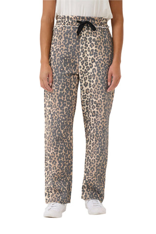ANIMAL PRINT SWEAT PANT Jeans CULTURE 