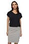 BLACK BASIC V NECK T SHIRT Blouse Kaffe 