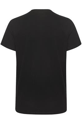 BLACK COTTON T SHIRT T-Shirt Kaffe 