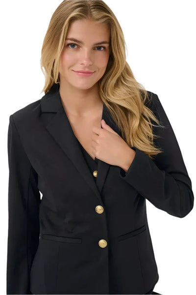 BLACK LONG SLEEVE BLAZER Blazer CREAM 