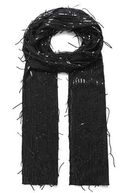 BLACK SEQUIN SCARF Scarf Culture 