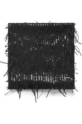 BLACK SEQUIN SCARF Scarf Culture 