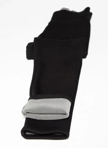 BLACK VISCOSE SHERPA LINED LEGGING Legging C'est Moi 