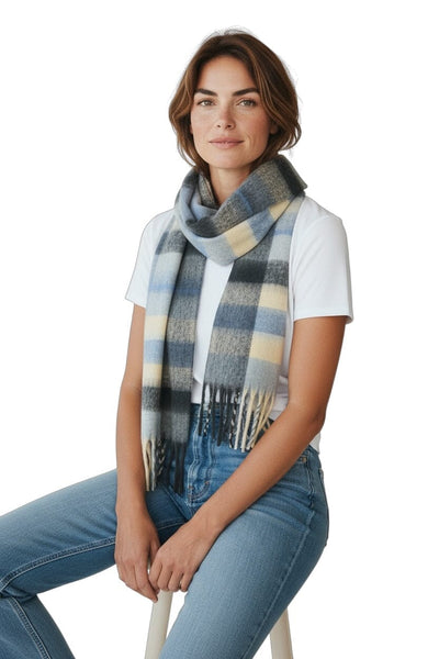 BLUE BLANKET SCARF Scarf Prenelove 