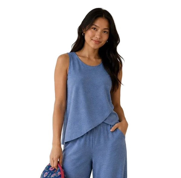 BLUE FLOWY TANK TOP Top Bali 