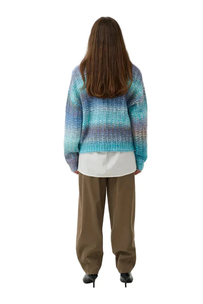 BLUE MIX V NECK CARDIGAN Cardigan CULTURE 