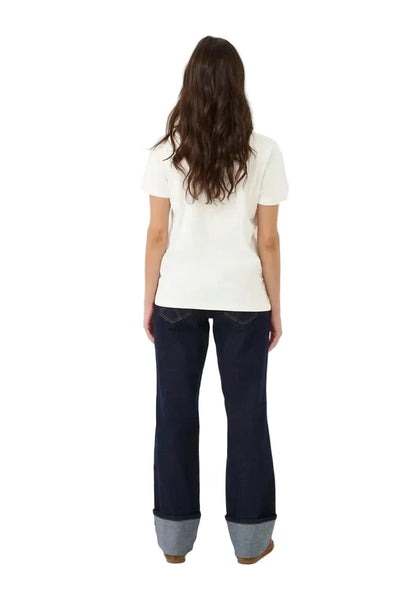 BLUE YELLOW NEW BEGINNINGS T SHIRT T-Shirt CREAM 