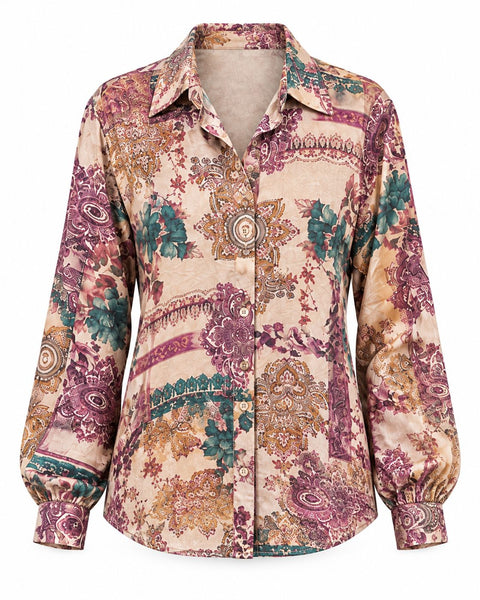 BOHO PAISLEY PRINT BLOUSE Blouse Femme Fatale 