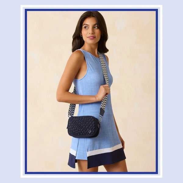 CALEDON ROSE WOVEN CROSSBODY HANDBAG Handbag prenelove 