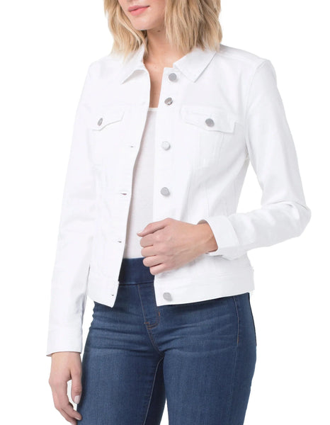 CLASSIC WHITE DENIM JACKET Denim Jacket Liverpool 