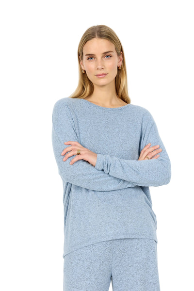 CREW NECK SWEATER Top SOYACONCEPT XS Blue 