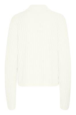 CREW NECK WHITE COMFY SWEATER Sweater KAFFE 