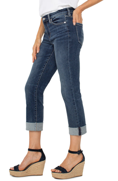 CROP WIDE ROLLED CUFF JEAN Jeans Liverpool 