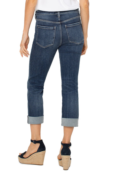 CROP WIDE ROLLED CUFF JEAN Jeans Liverpool 