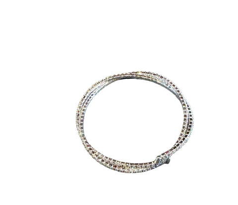 DOUBLE STRAND CRYSTAL BRACELET Bracelet FashionWear Collection 