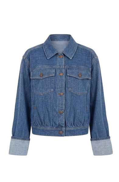 DREAMER WIDE CUFF SLEEVE SOFT TRUCKER JACKET Jacket Liverpool 