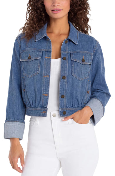 DREAMER WIDE CUFF SLEEVE SOFT TRUCKER JACKET Jacket Liverpool S Dreamstate 