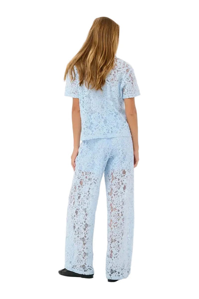 ELASTIC WAIST LACE PANT WITH MATCHING TOP Pants Kaffe 