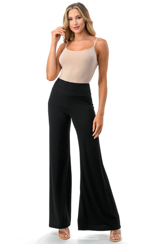 ELASTIC WAIST PALAZZO PANT Pant FashionWear Collection 