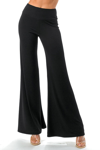 ELASTIC WAIST PALAZZO PANT Pant FashionWear Collection 