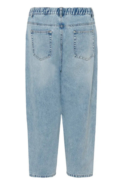 EMBROIDERY ANKLE LENGTH JEANS Pants CULTURE 