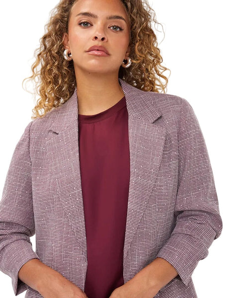 FANCY EMBELLISHED MERLOT BLAZER Blazer Esqualo 