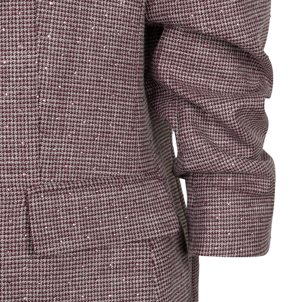 FANCY EMBELLISHED MERLOT BLAZER Blazer Esqualo 