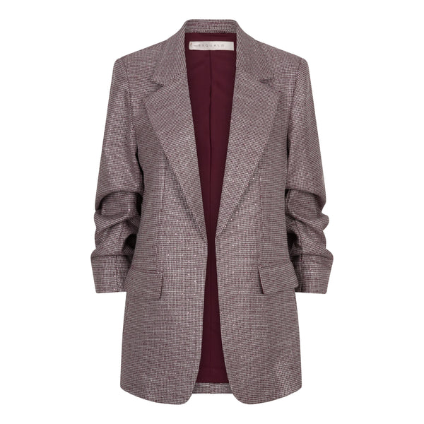 FANCY EMBELLISHED MERLOT BLAZER Blazer Esqualo 