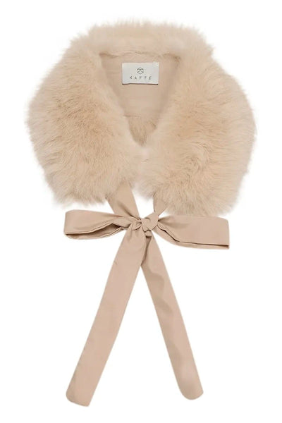 FAUX FUR COLLAR Accessories CREAM 
