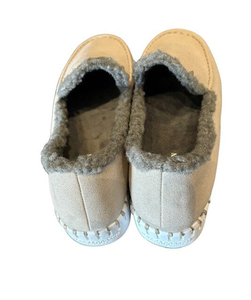 FAUX FUR LINED BEIGE LOAFER Flat Ilse Jacobsen 