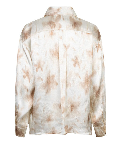 FLOWER POWER BEIGE WHITE BLOUSE Blouse Esqualo 