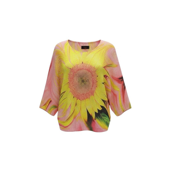 FLOWER PRINT LADY KNIT TOP Shirts & Tops Elissia 