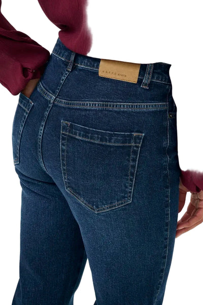 FULL LENGTH REGULAR WAIST STRAIGHT LEG DARK WASH JEAN Jeans KAFFE 
