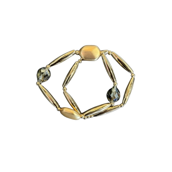 GOLD GEMSTONES BRACELET Bracelet FashionWear Collection Gold 