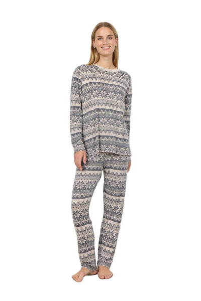 GREY TWO PIECE PAJAMA SET Pajamas SOYA CONCEPT 