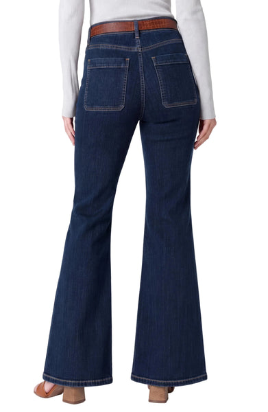 HANNAH FLARE WITH VINTAGE PATCH POCKET JEANS Jeans Liverpool 