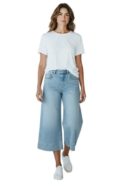 HIGH WAIST DENIM YACHT PANTS Jeans Liverpool 