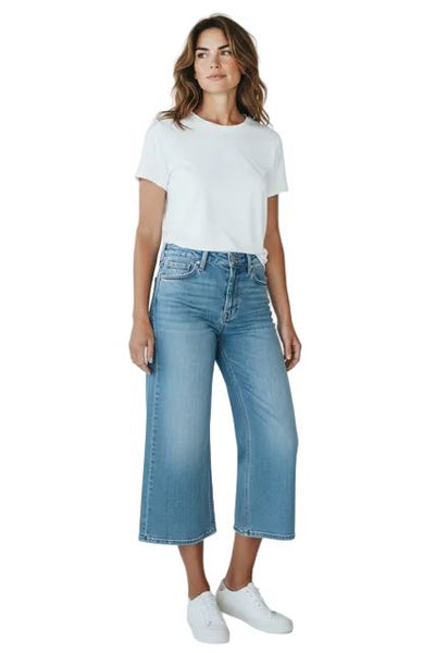 HIGH WAIST DENIM YACHT PANTS Jeans Liverpool 