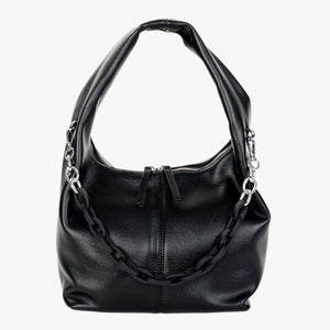 HOBO STYLE BLACK HANDBAG Handbag Sayan Black 