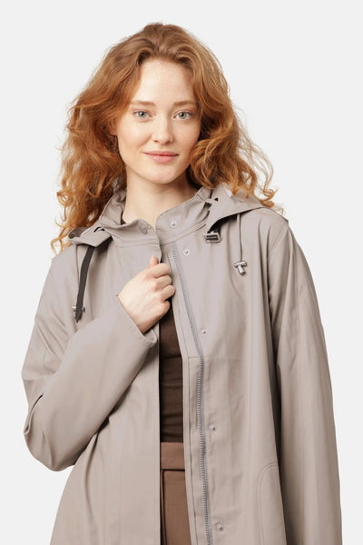 ILSE JACOBSEN ATMOSPHERE LIGHT RAINCOAT WITH HOOD Rain Coat Ilse Jacobsen 