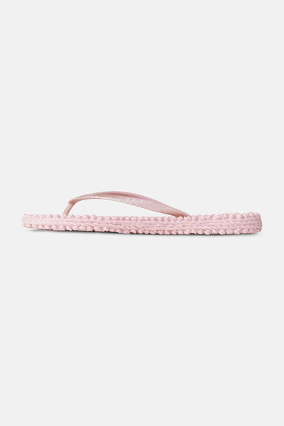 ILSE JACOBSEN BALLERINA PINK GLITTER STRAP FLIP FLOP SHOES Shoes Ilse Jacobsen 