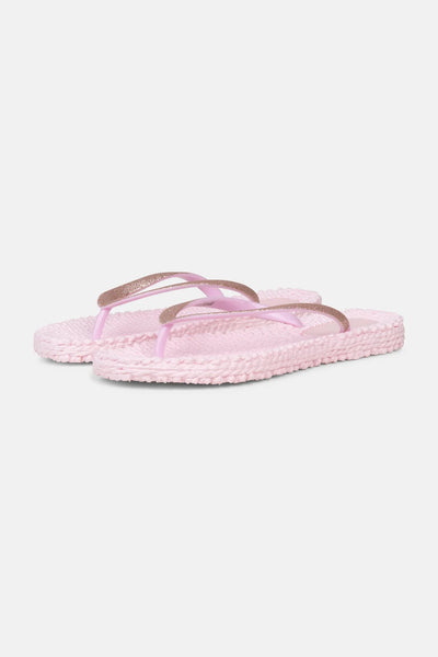 ILSE JACOBSEN BALLERINA PINK GLITTER STRAP FLIP FLOP SHOES Shoes Ilse Jacobsen 