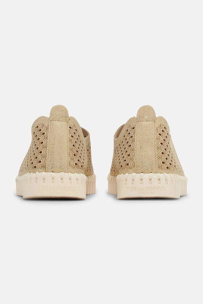 ILSE JACOBSEN GLITTER PLATINUM TULIP FLAT SHOES Shoes Ilse Jacobsen 