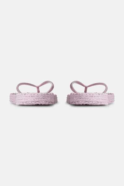 ILSE JACOBSEN MAUVE SHADOW GLITTER STRAP FLIP FLOP SHOES Shoes Ilse Jacobsen 